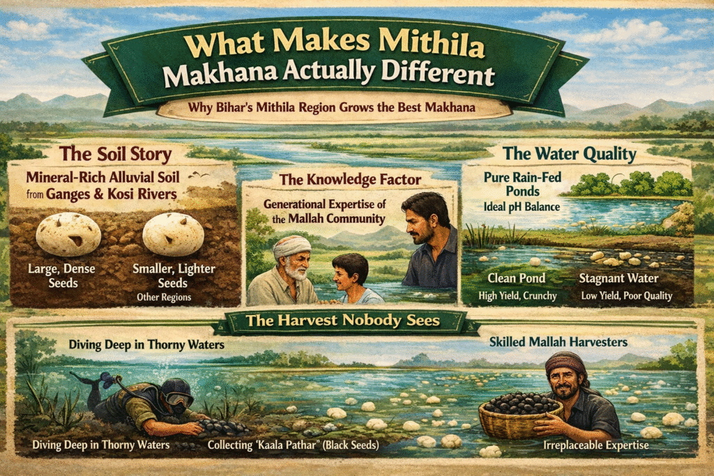 Why Mithila Makhana So DIfferent