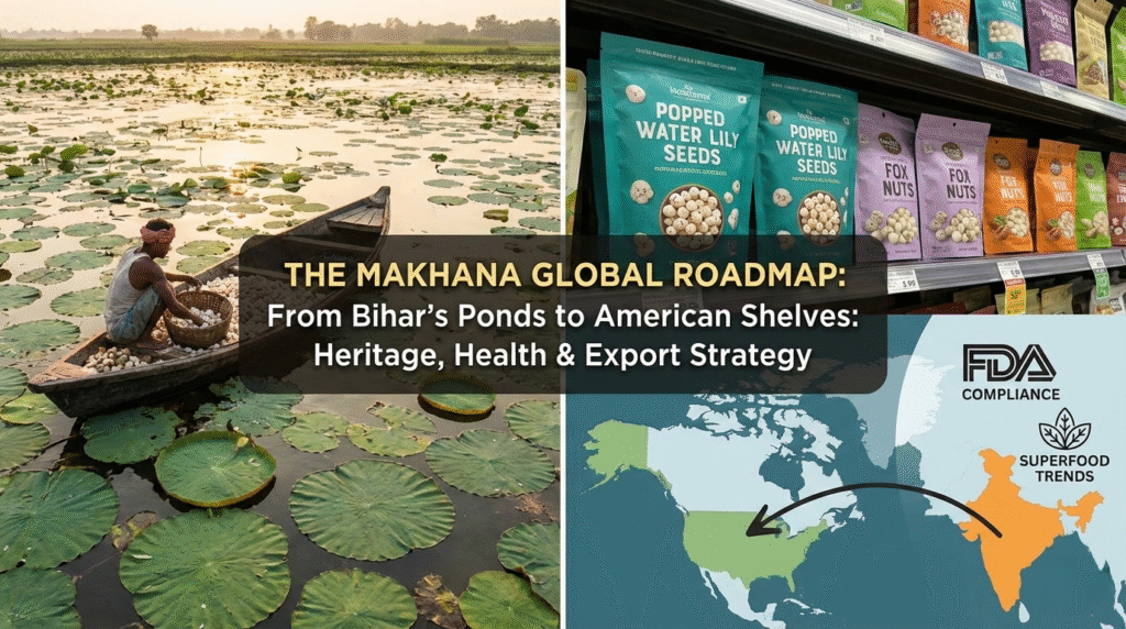 GI Tagged Mithila Makhana Brand in USA